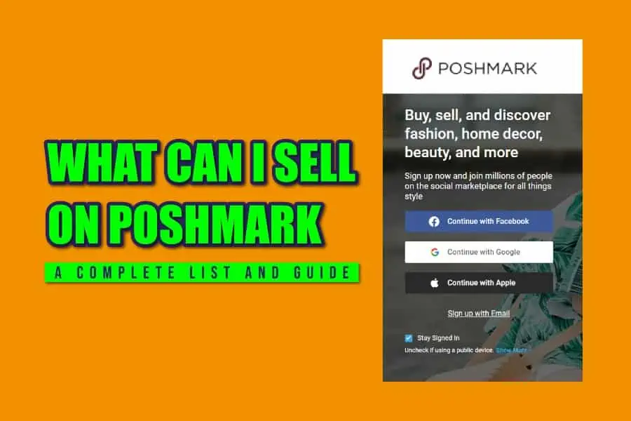 What Can I Sell On Poshmark