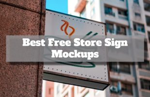 20 Best Free Store Sign Mockups in 2024